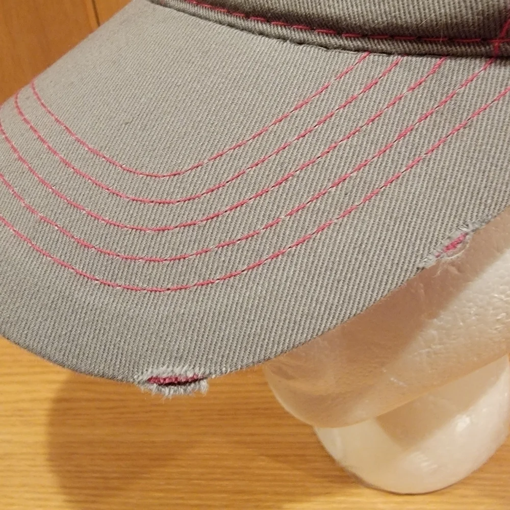 Rut Crazed Womens Embroidered Distressed Adjustable Strap Back Hat Hunting